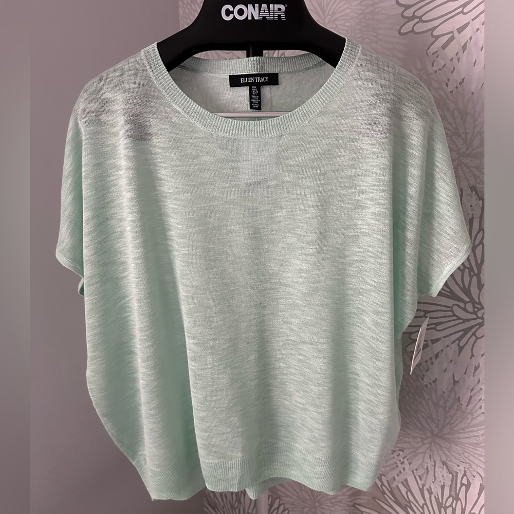 Ellen Tracy Short Sleeve Shirt